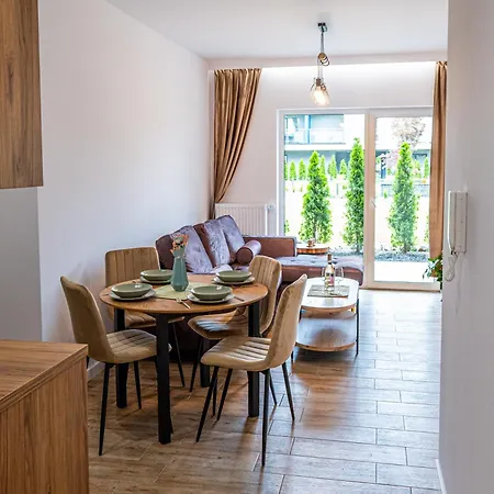 Appartement Diamentowy Premium Z Tarasem I Garazem